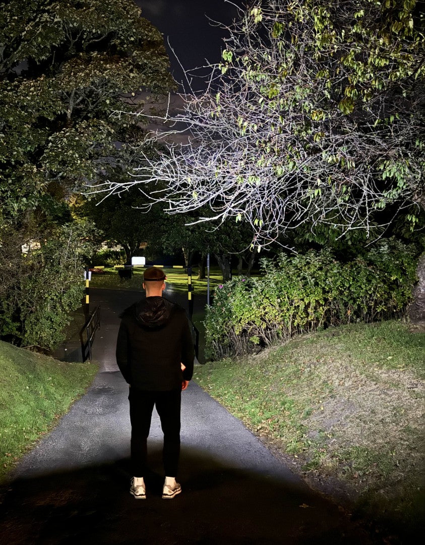 HALO 230° beam outdoors