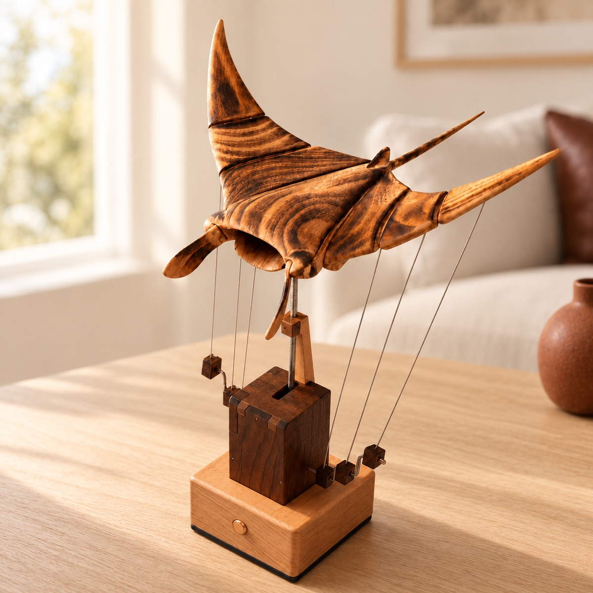 Watch Solid Wood Swim Right on Your Desk