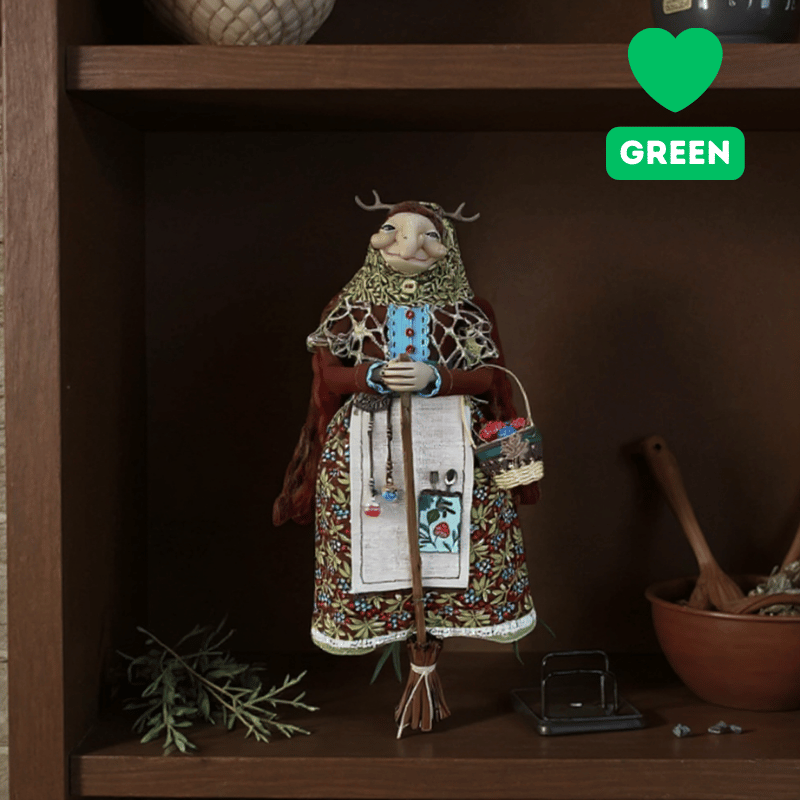 MyWitchyCharm™ Handmade Fortune Witch Doll
