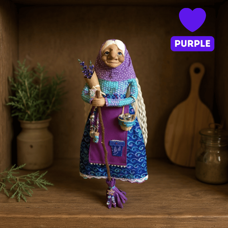 MyWitchyCharm™ Handmade Fortune Witch Doll