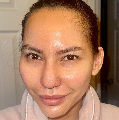 Fresh, glowing skin in the morning