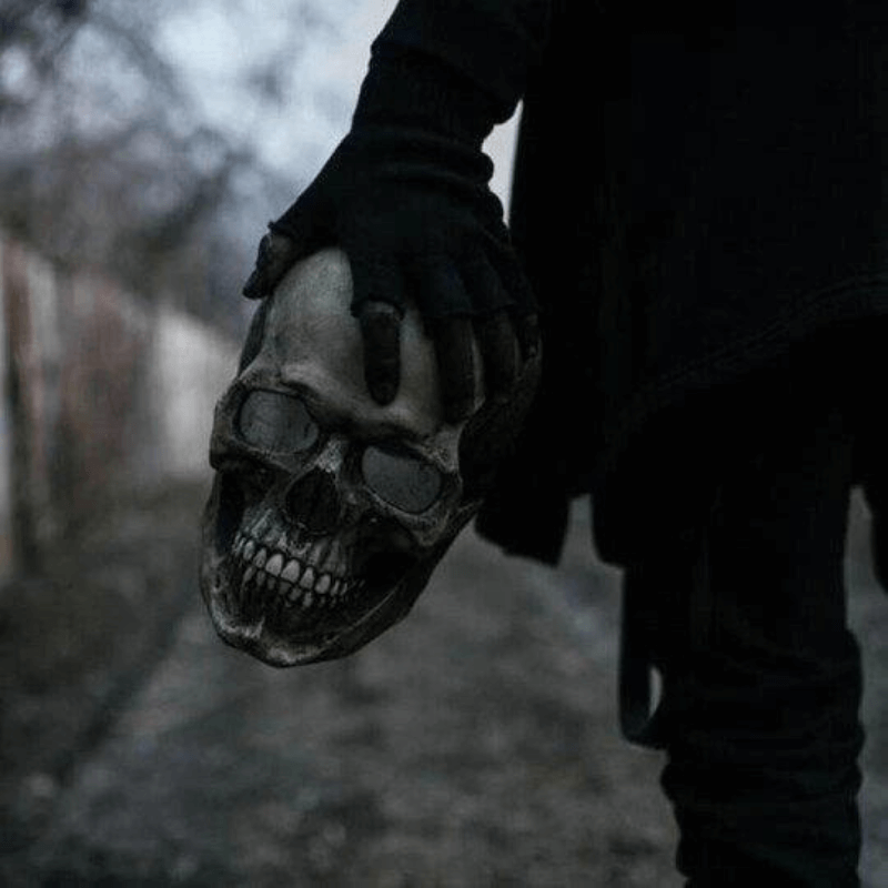 SkullMask™ Full Head Skull Mask with Movable Jaw