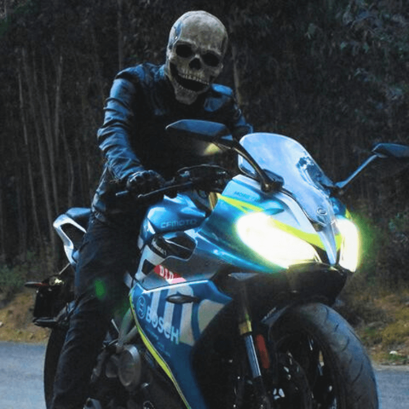 SkullMask™ Full Head Skull Mask with Movable Jaw