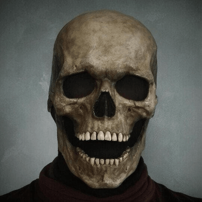 SkullMask™ Full Head Skull Mask with Movable Jaw