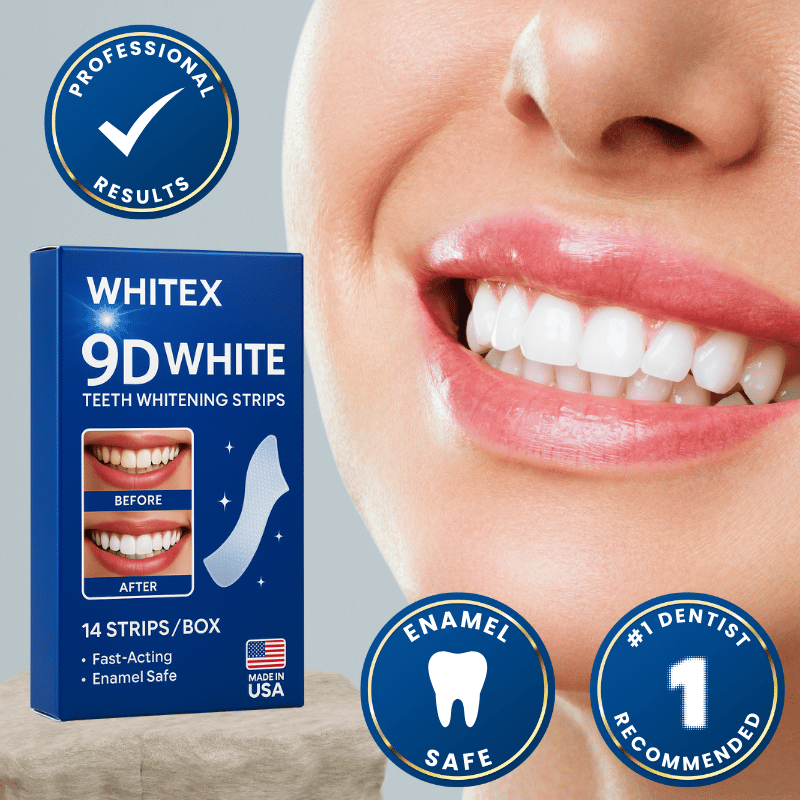 WhiteX™ 9D WHITE Teeth Whitening Strips