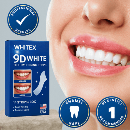 WhiteX™ 9D WHITE Teeth Whitening Strips