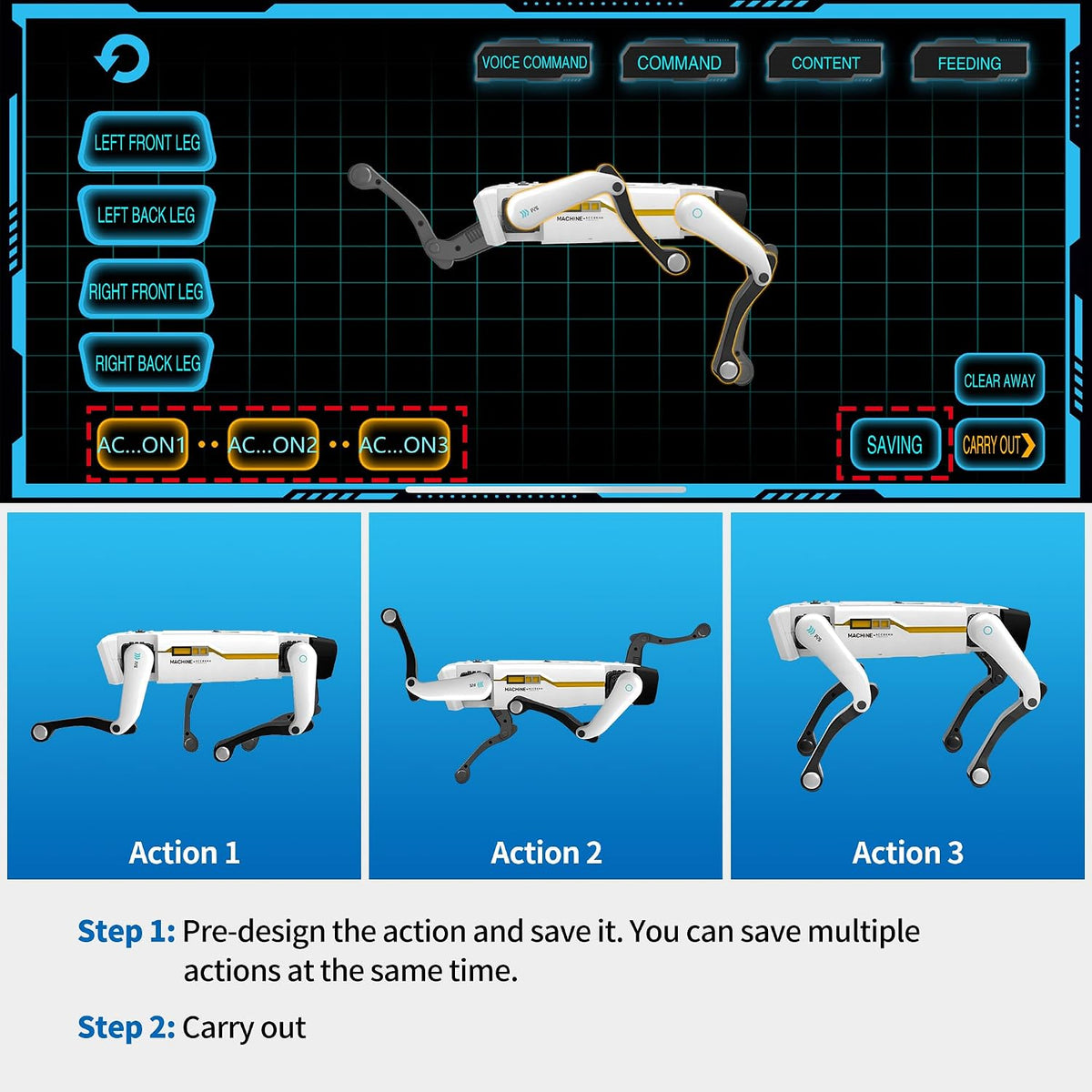 Zyro smart robot dog